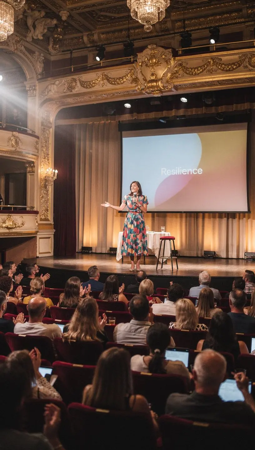 Ein Stapel inspirierender Selbsthilfebücher auf einem Holztisch.